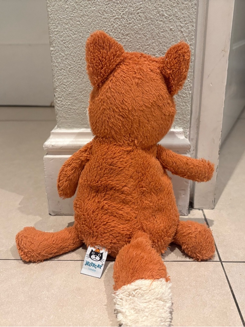 Jellycat Bashful Fox Stuffed Animal – Gently Used, Super Soft - Picture 3 of 5